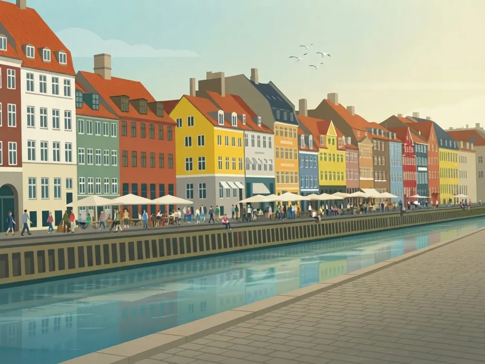 Illustration of Copenhagen